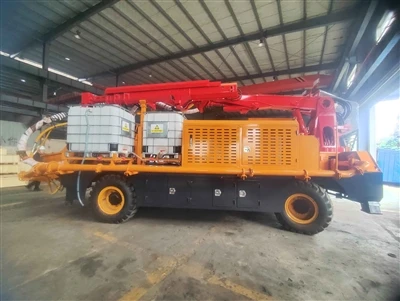 Máy phun bê tông ướt phun góc hầm